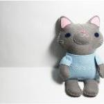 Little Gray Cat - doll patt..